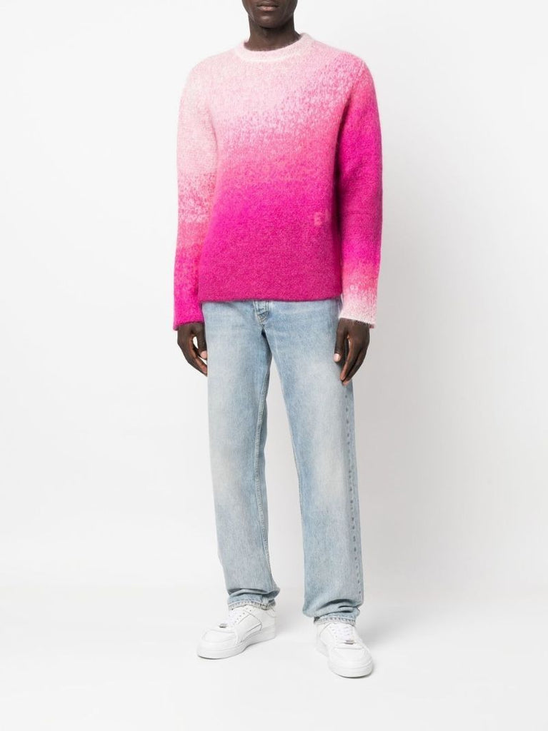 Pink Gradient Sweater