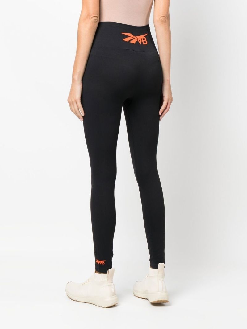 Black High-rise Seamless Leggings