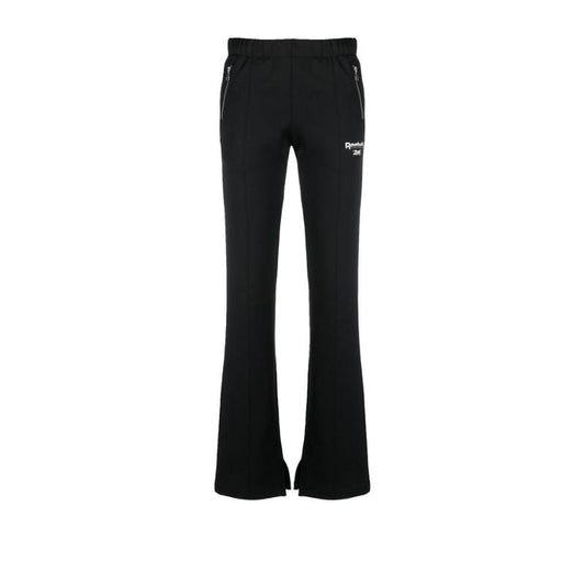 X Victoria Beckham Black Logo Print Track Pants
