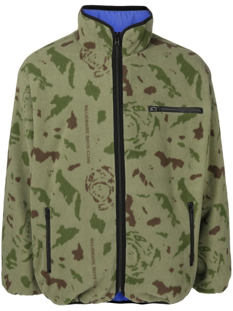 Green Reversible Fleece Jacket