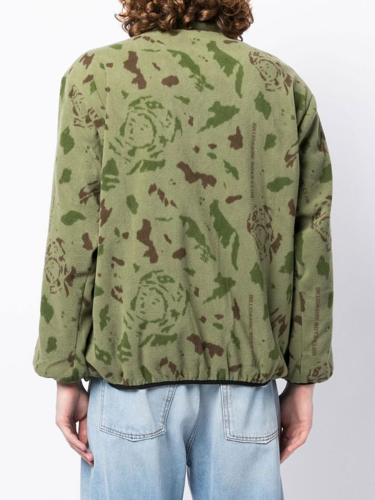 Green Reversible Fleece Jacket
