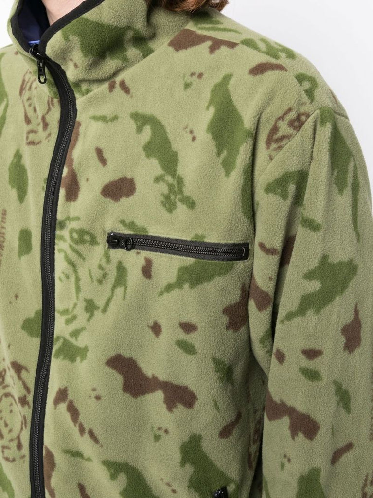 Green Reversible Fleece Jacket