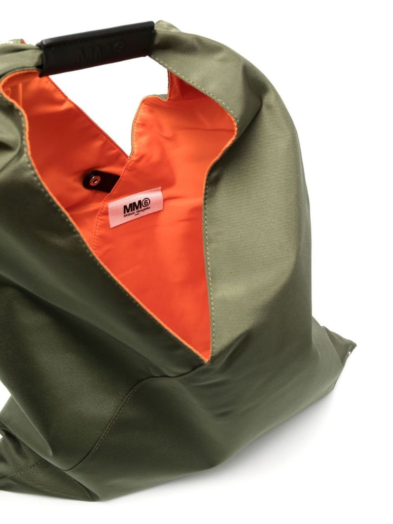 Green Japanese Tote Bag
