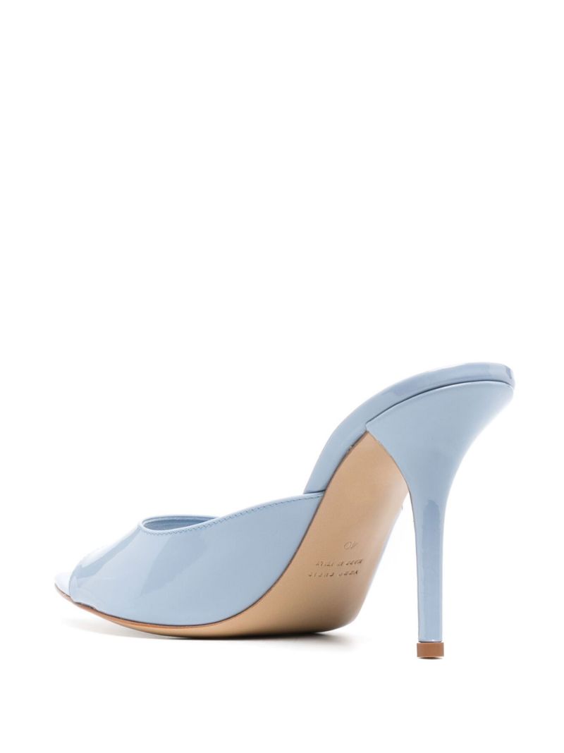 X Pernille Teisbaek Blue Perni 04 85 Leather Mules