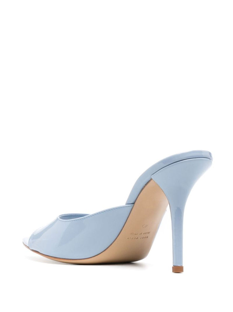 X Pernille Teisbaek Blue Perni 04 85 Leather Mules