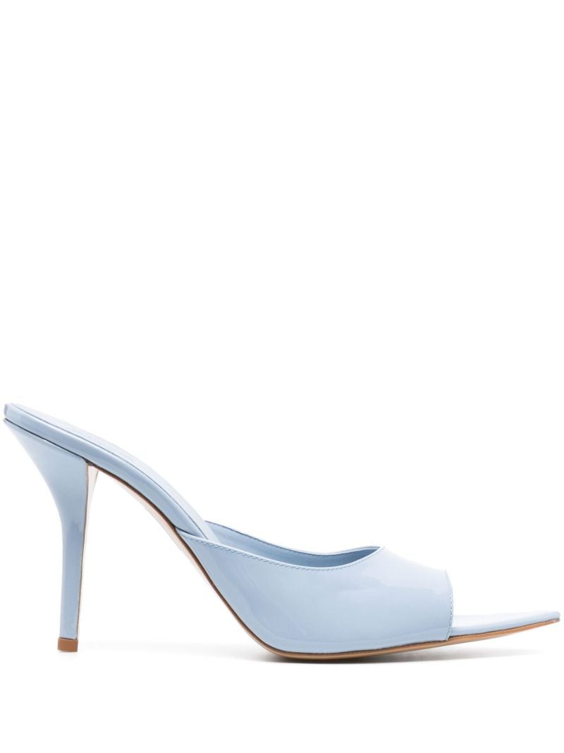 X Pernille Teisbaek Blue Perni 04 85 Leather Mules
