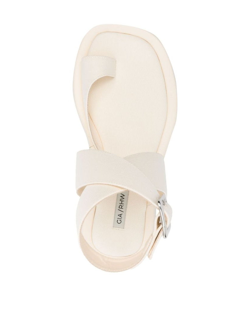 Neutral Rosie 4 Flat Leather Sandals