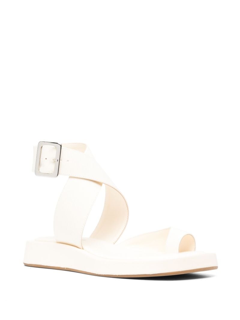 Neutral Rosie 4 Flat Leather Sandals
