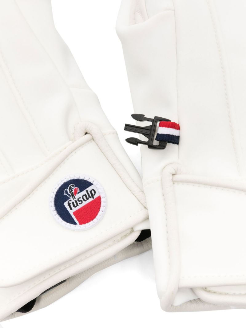 White Glacier Ski Mittens