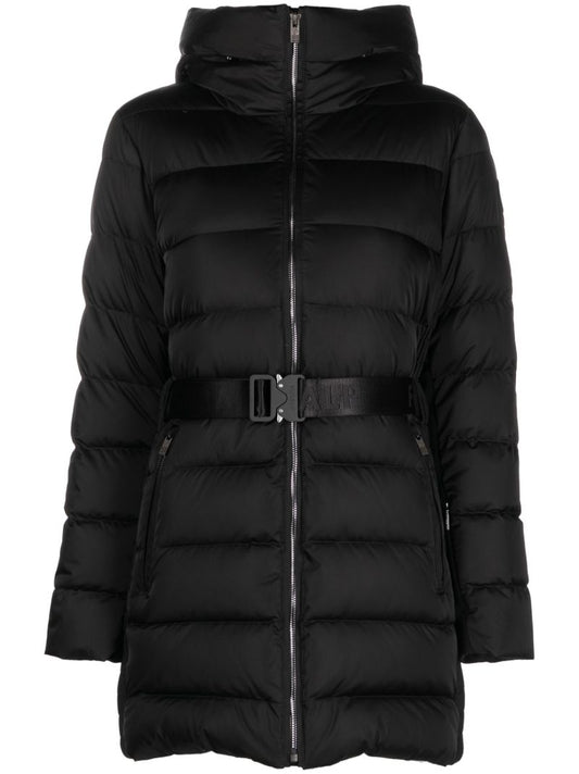 Black Rejina Quilted Ski Jacket