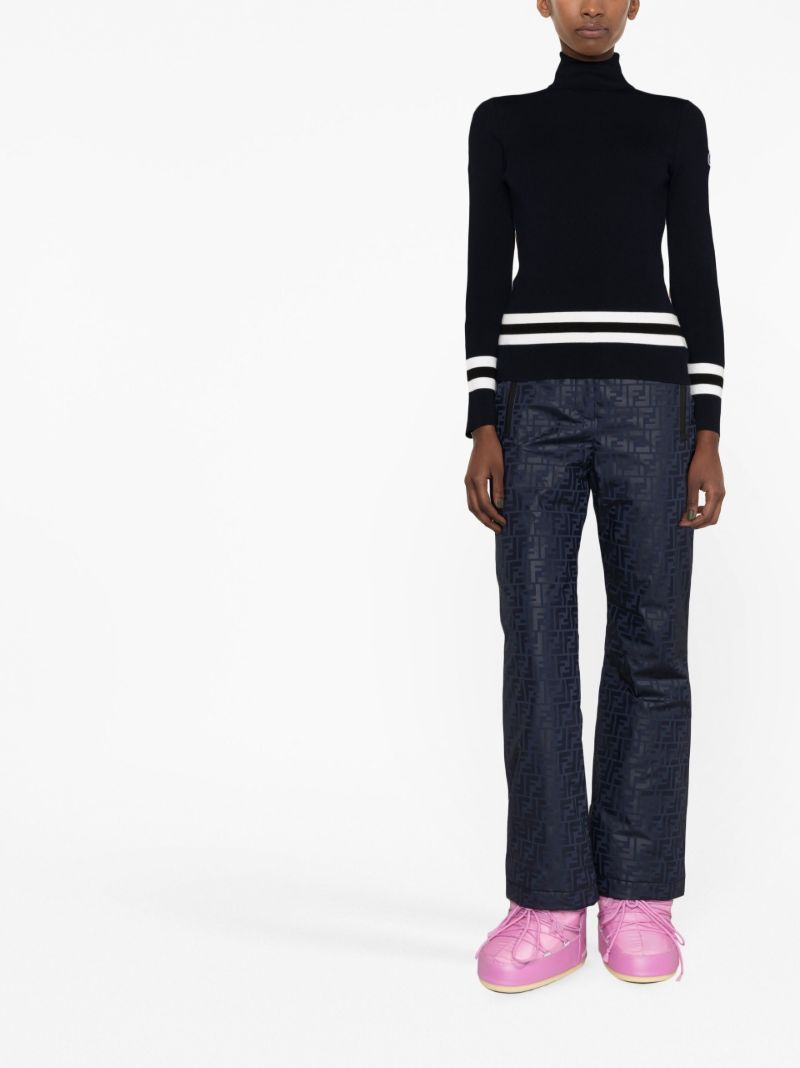 Black Judith Roll-neck Sweater