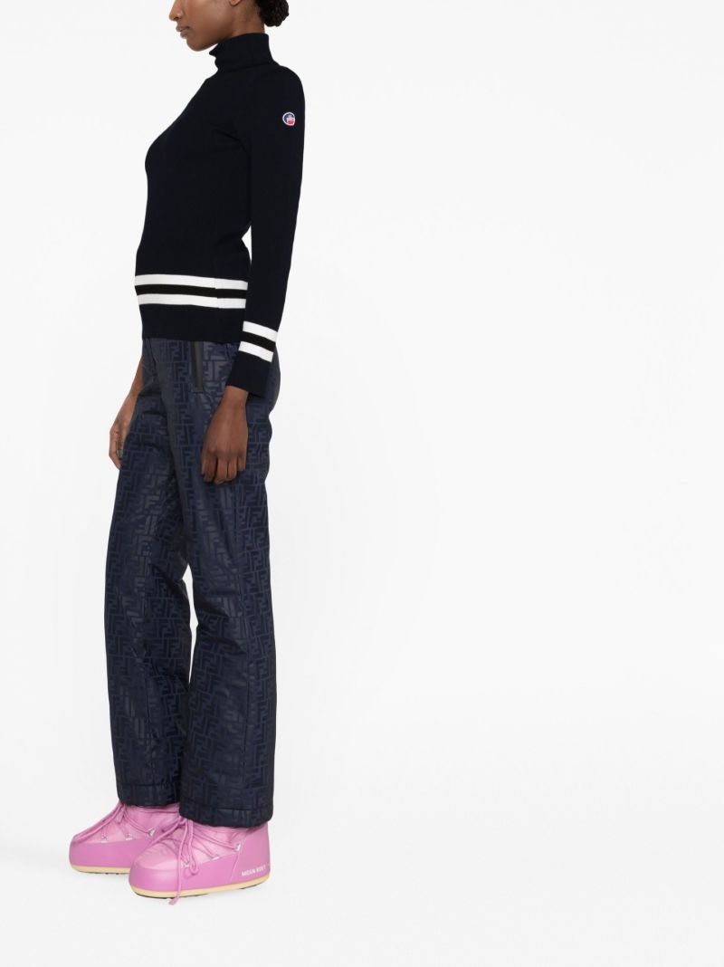 Black Judith Roll-neck Sweater