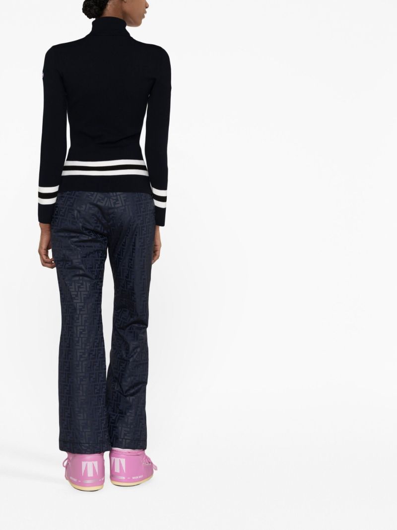Black Judith Roll-neck Sweater