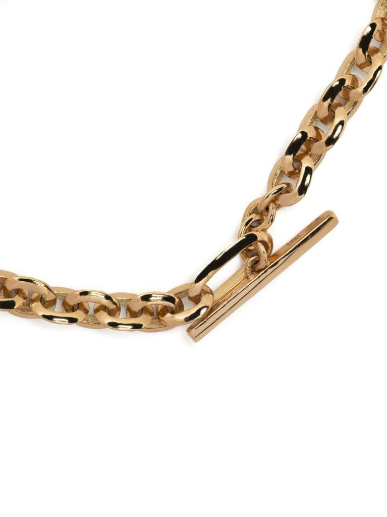 18k Yellow Gold Xs Knife Edge Link Emerald Tennis Bracelet