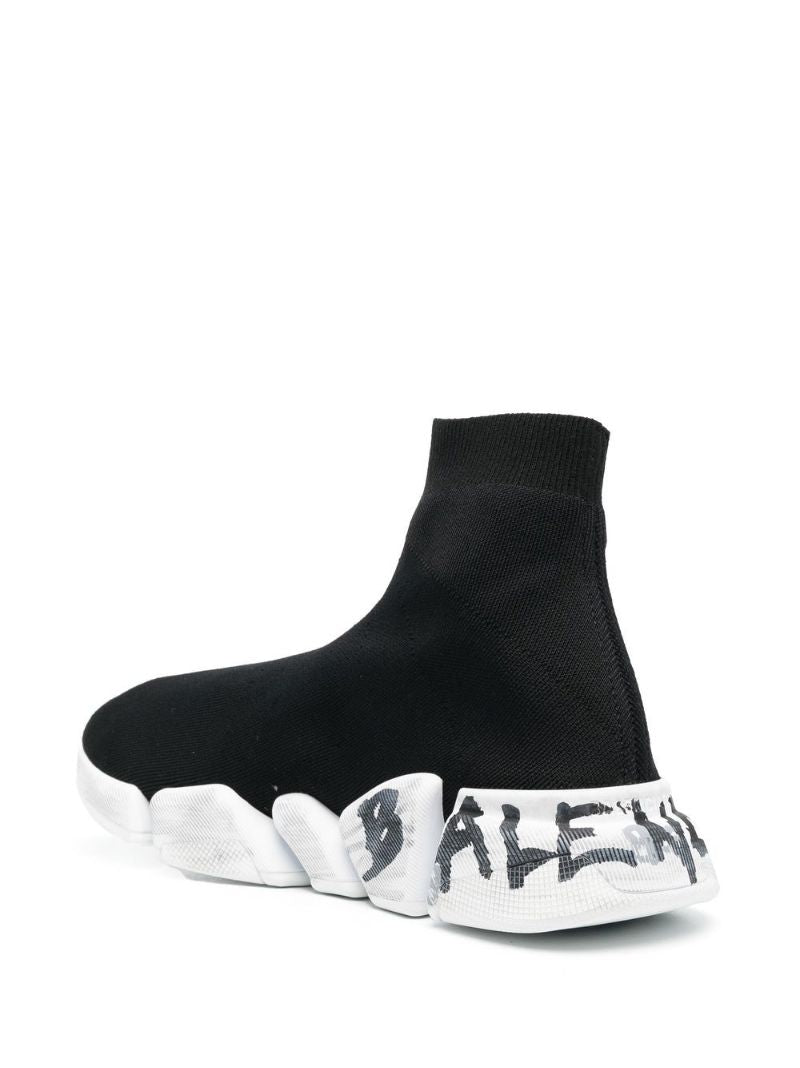 Black Speed 2.0 Sock Sneakers