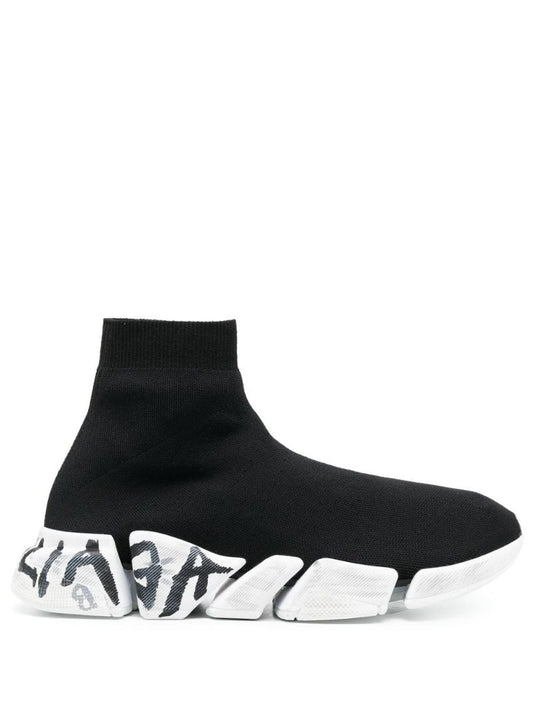 Black Speed 2.0 Sock Sneakers