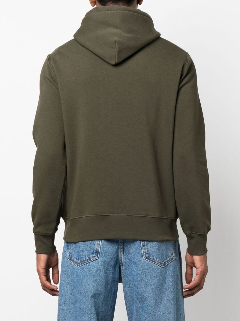 Green Polo Bear Hoodie