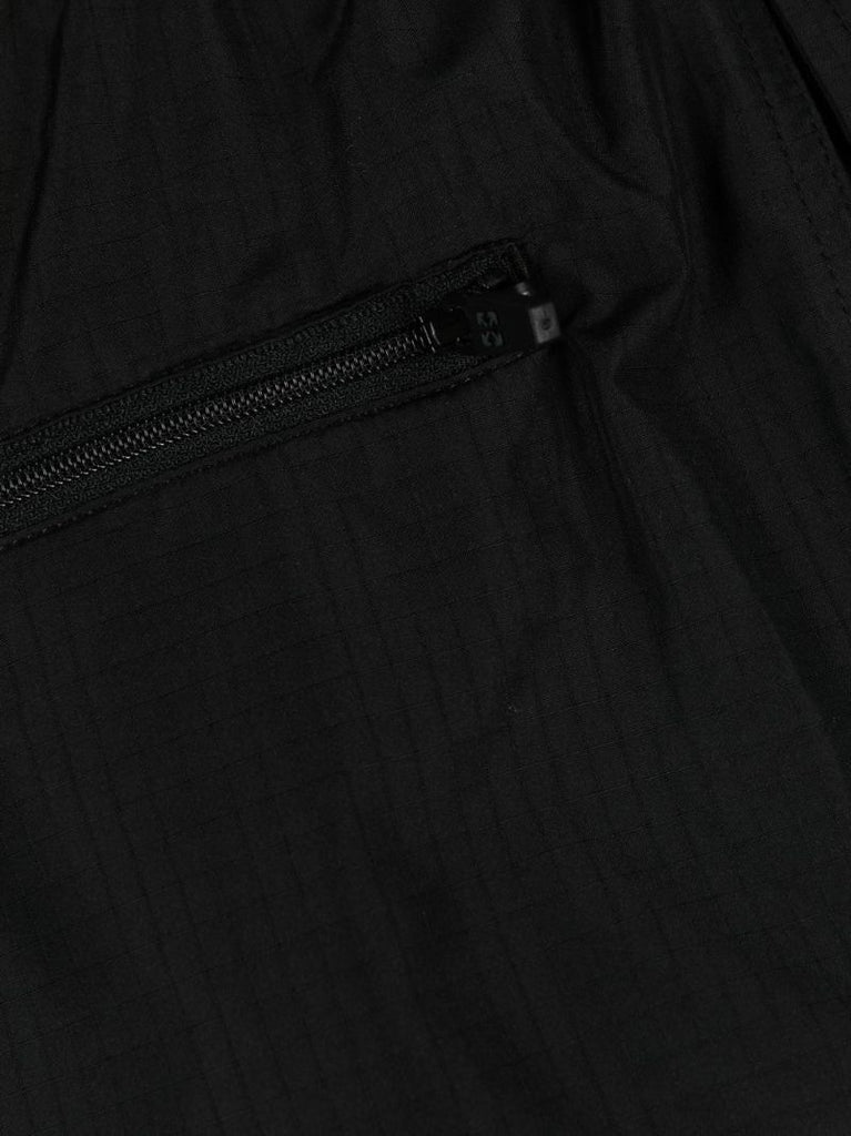 Black Industrial-strap Swim Shorts