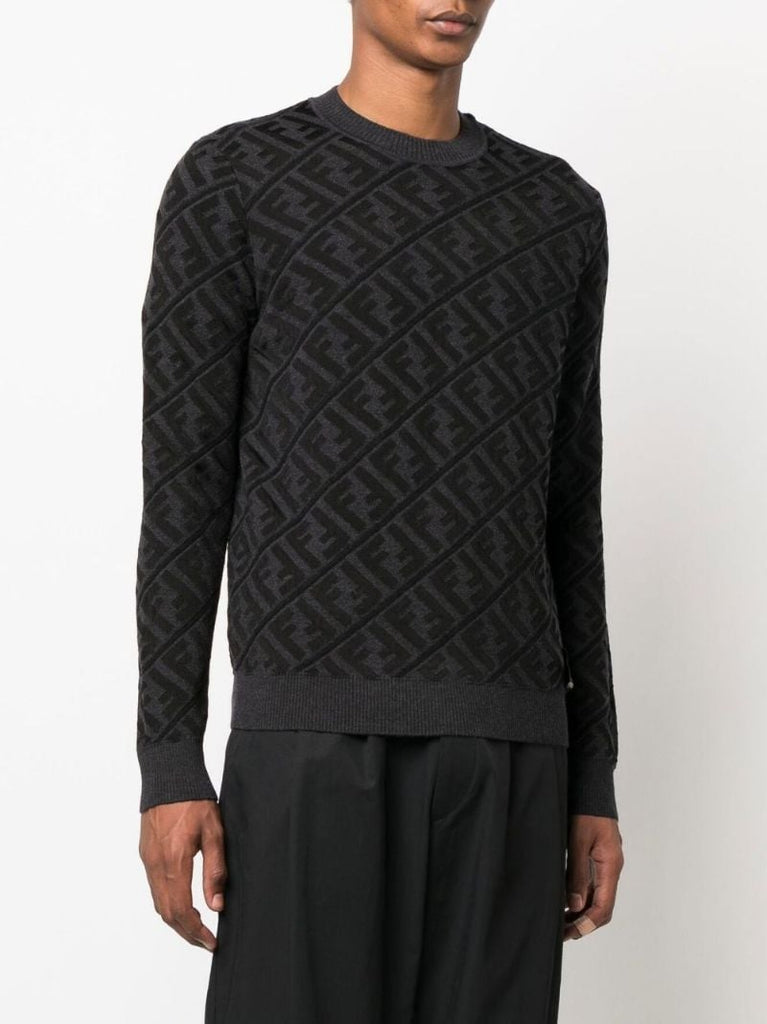 Grey Ff Logo Sweater