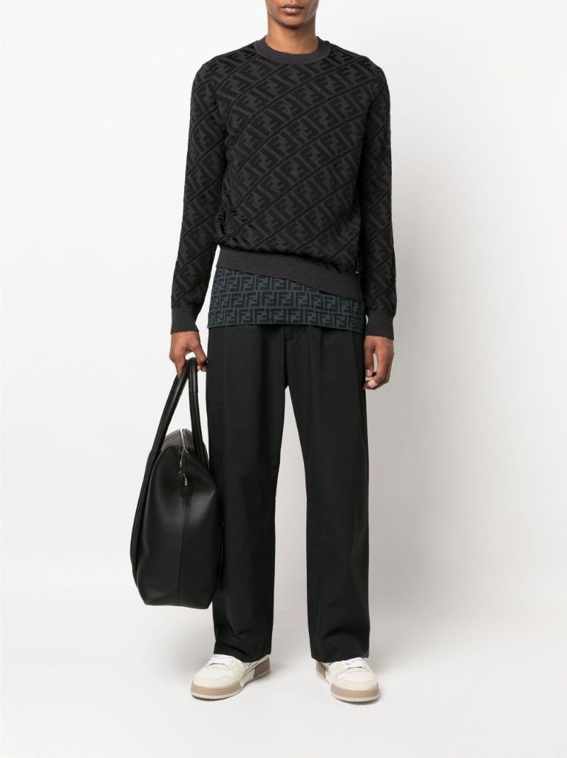 Grey Ff Logo Sweater