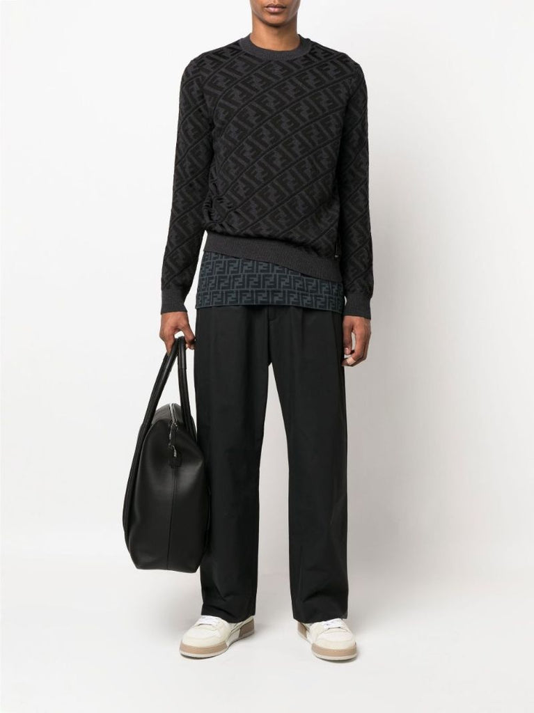 Grey Ff Logo Sweater