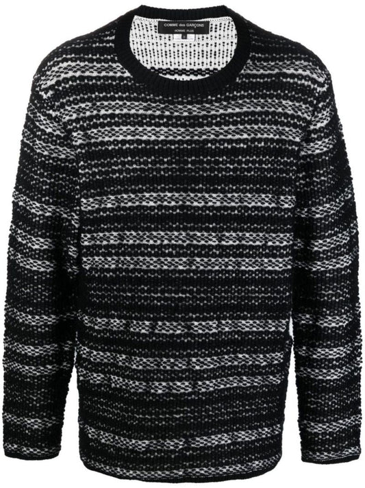 Black Striped Sweater