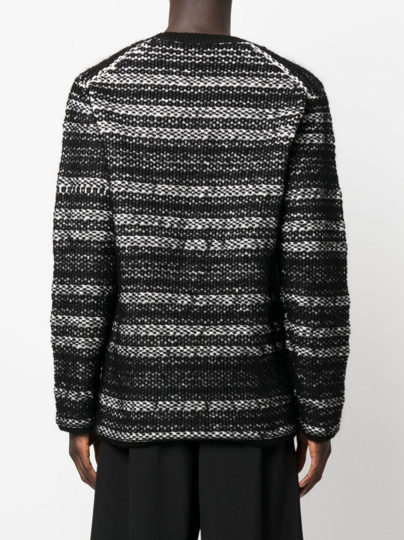 Black Striped Sweater