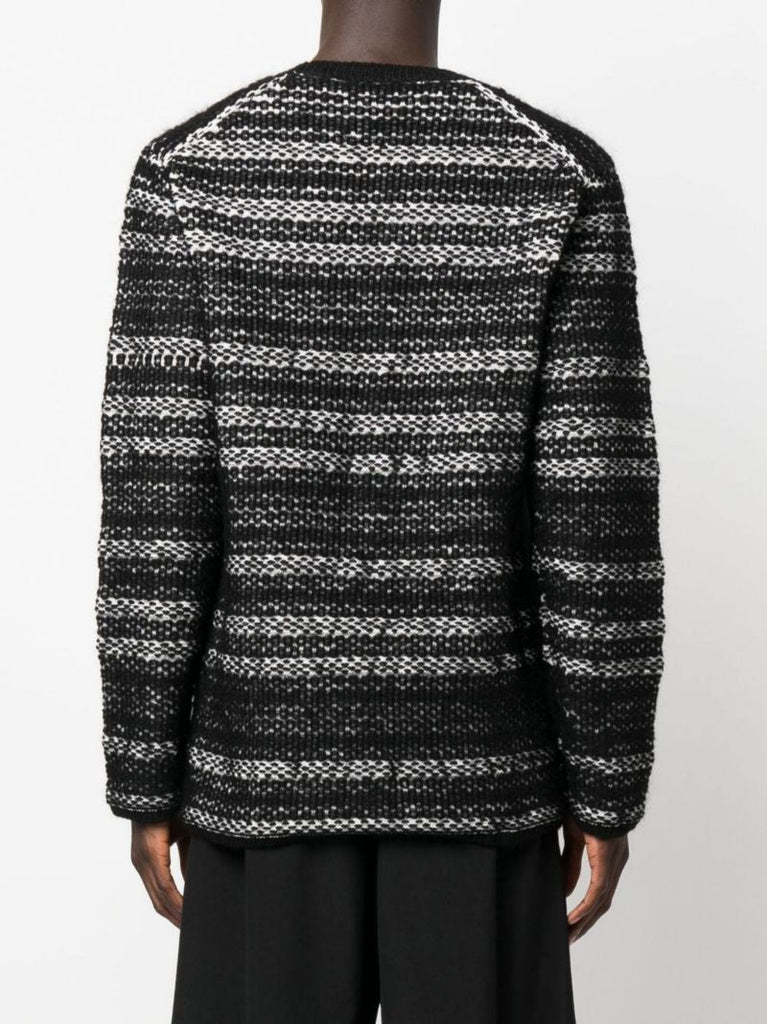 Black Striped Sweater
