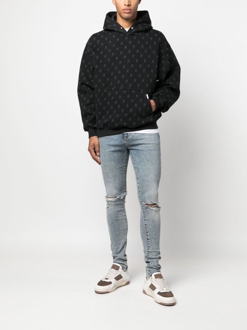 Blue Destroyer Distressed Jeans
