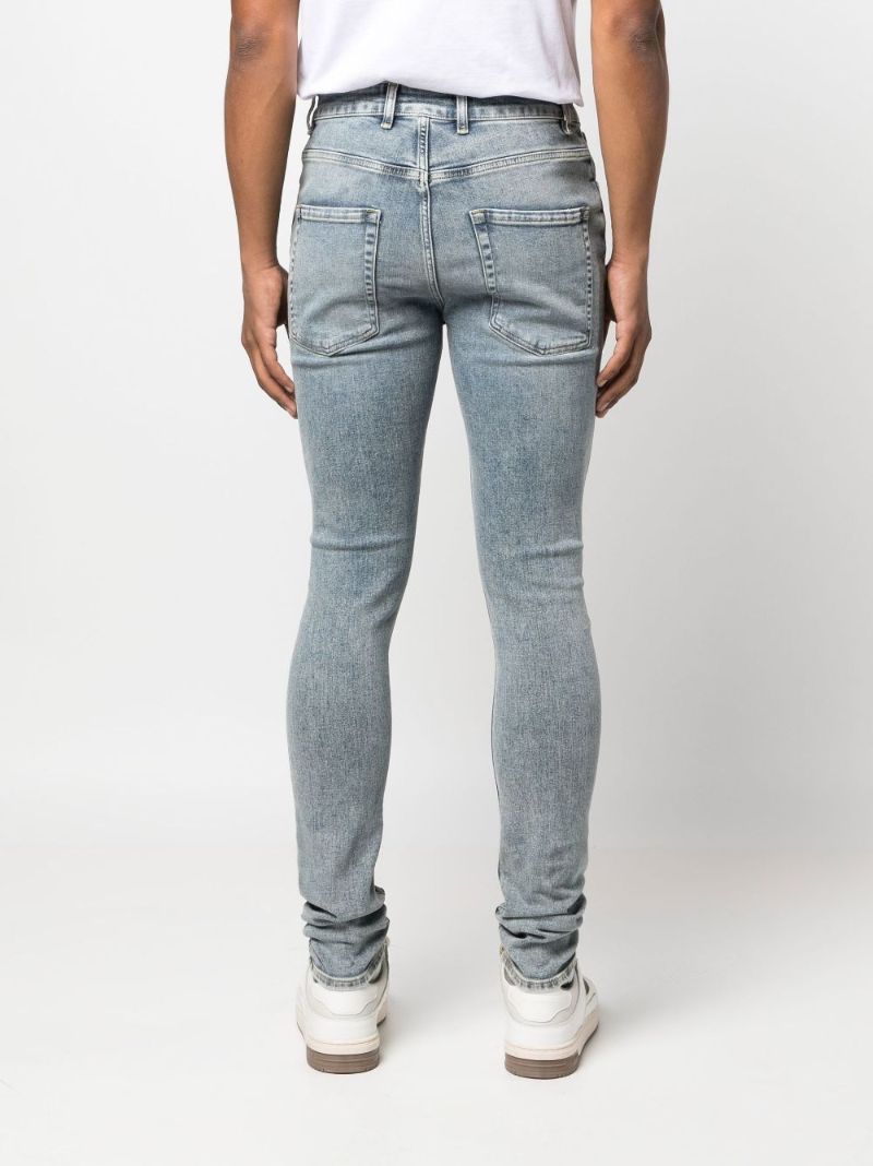 Blue Destroyer Distressed Jeans