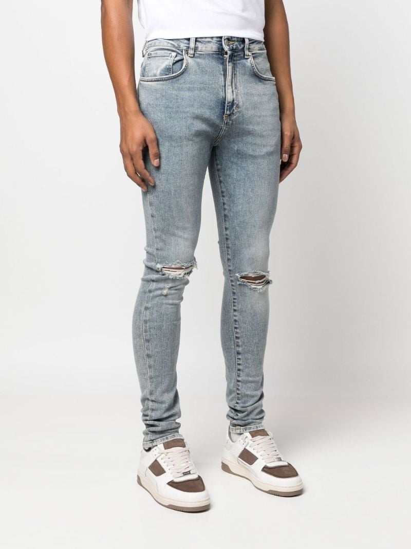 Blue Destroyer Distressed Jeans