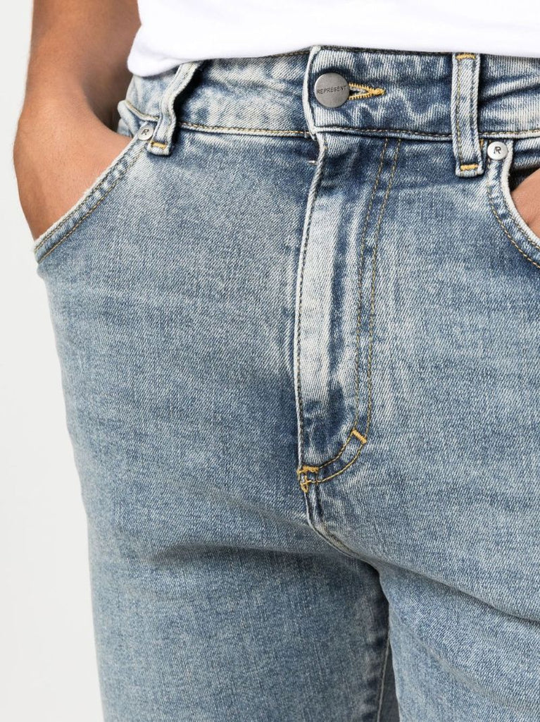 Blue Destroyer Distressed Jeans