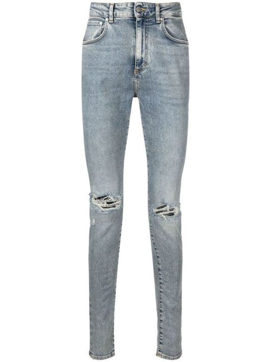 Blue Destroyer Distressed Jeans