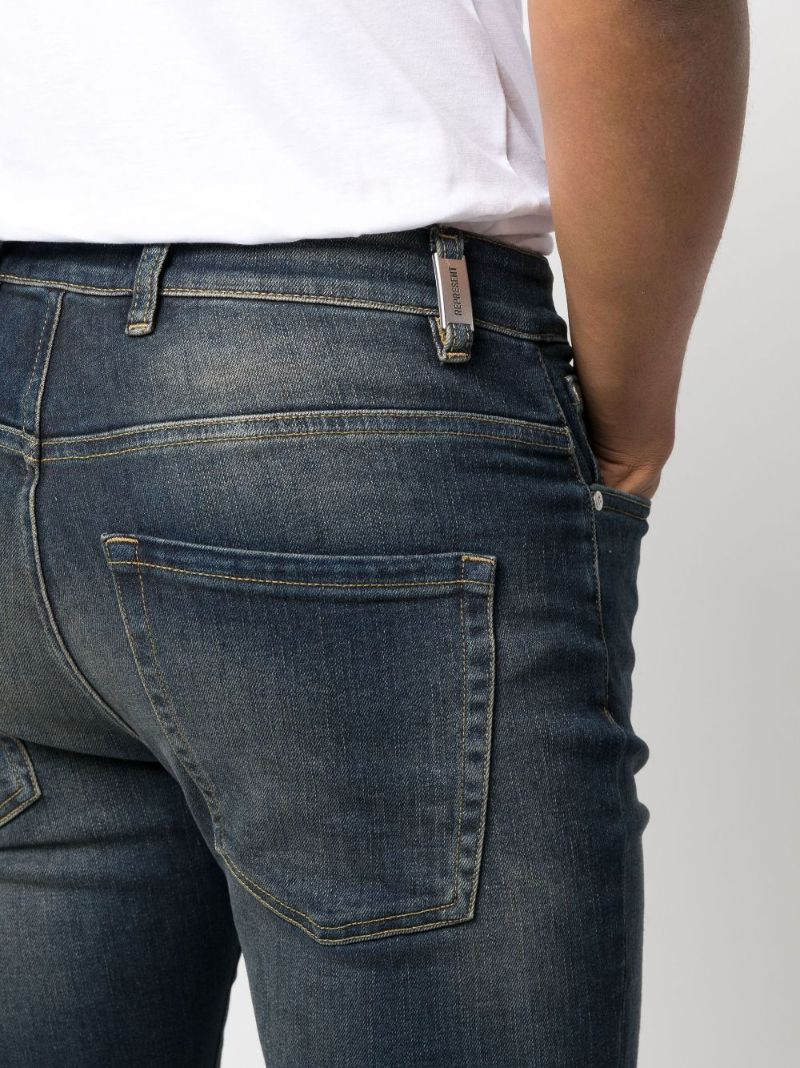 Blue Essential Slim-leg Jeans