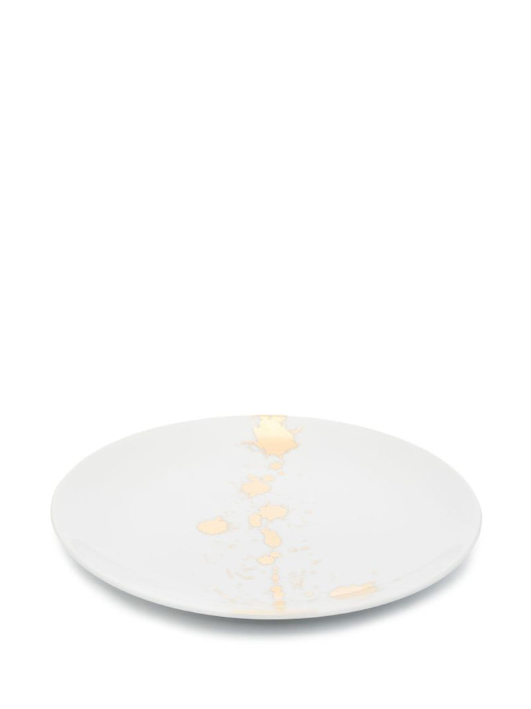 White 1948 Dessert Plate