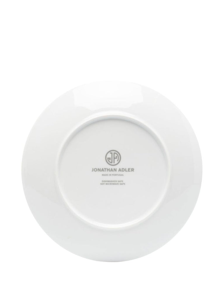 White 1948 Dessert Plate