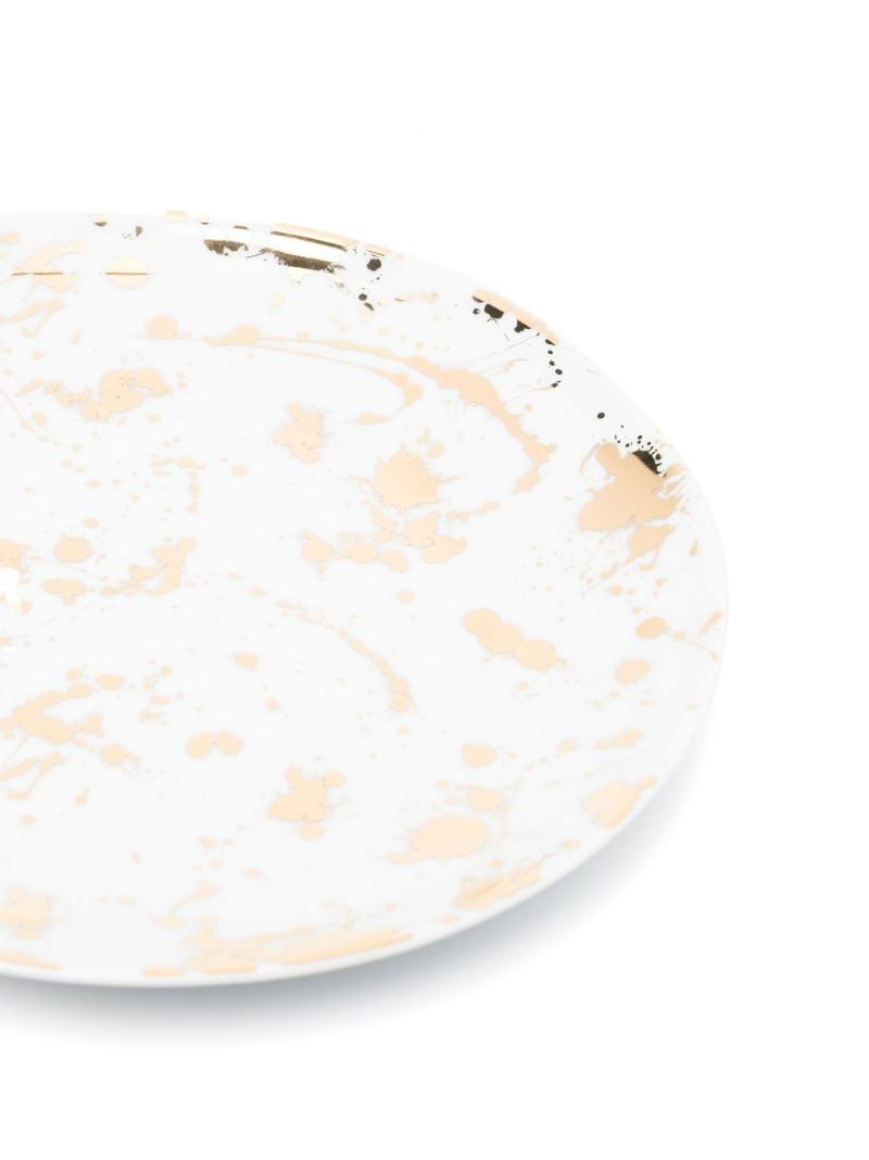 White 1948 Dinner Plate