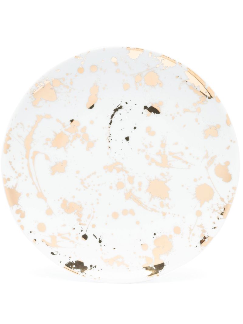 White 1948 Dinner Plate