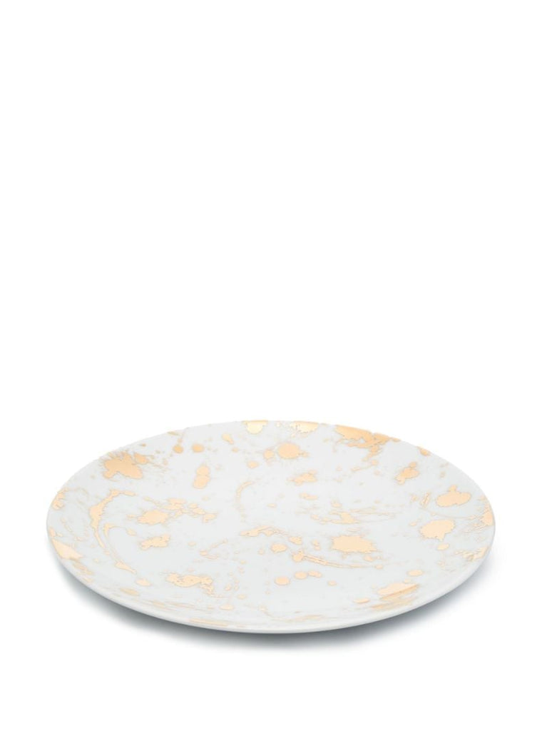 White 1948 Dinner Plate