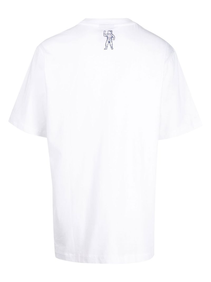 White Leopard Head Cotton T-shirt