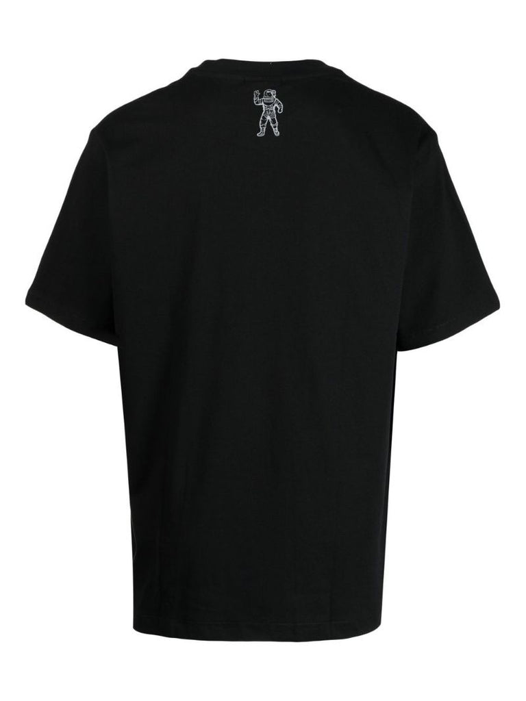 Black Leopard Head Cotton T-shirt