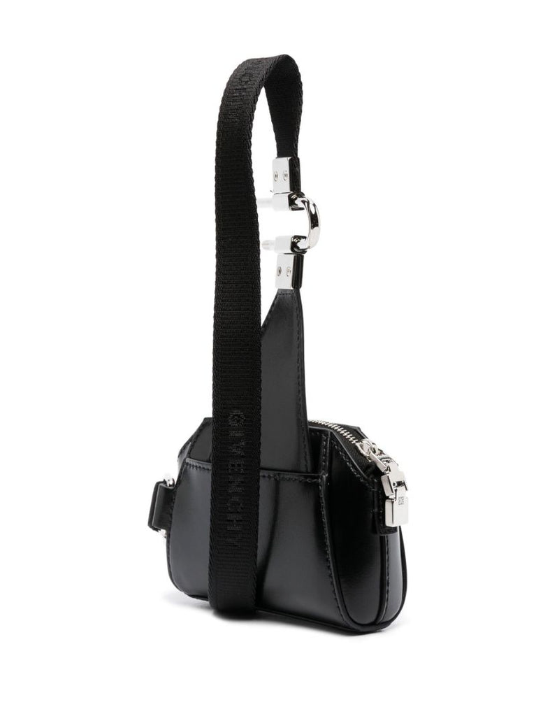 Black Mini Antigona Crossbody Bag