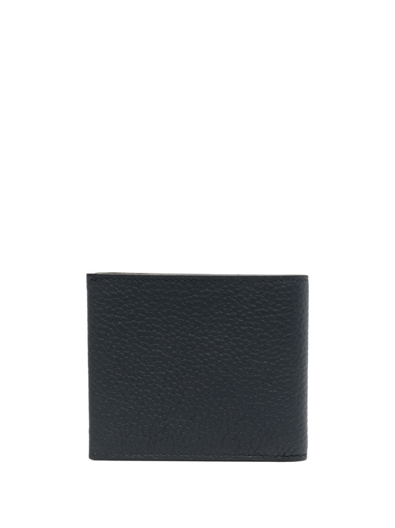 Blue Logo Plaque Wallet