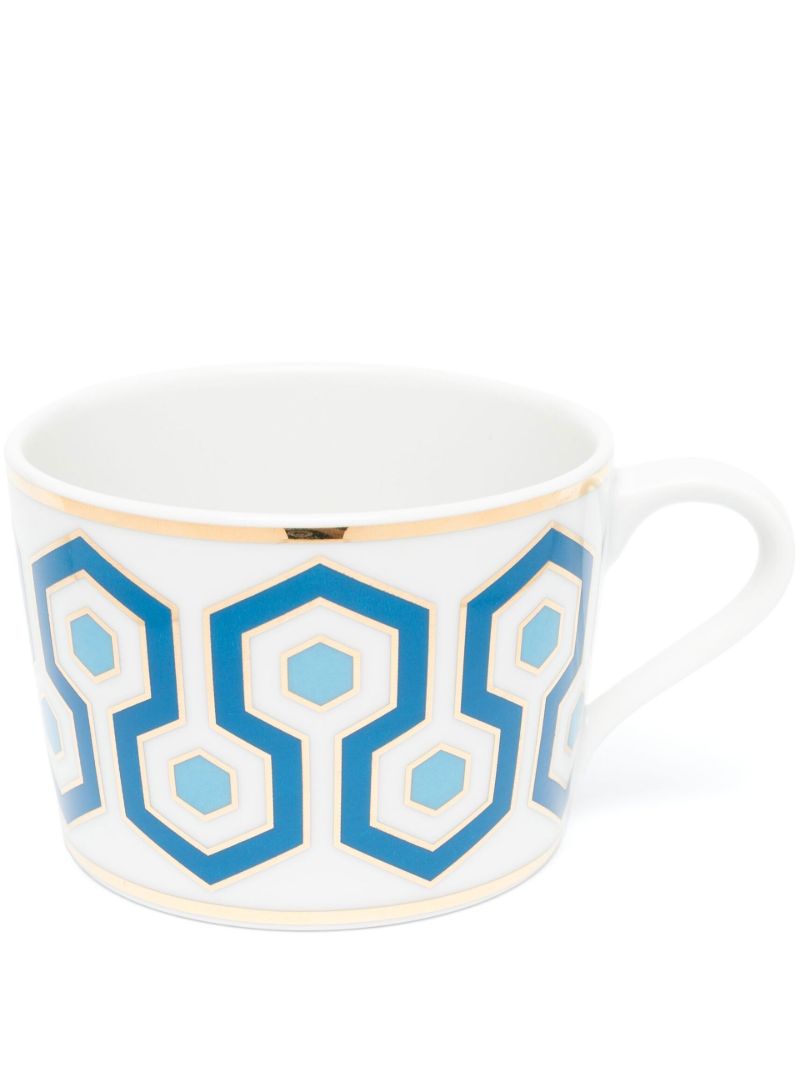 White Newport Teacup