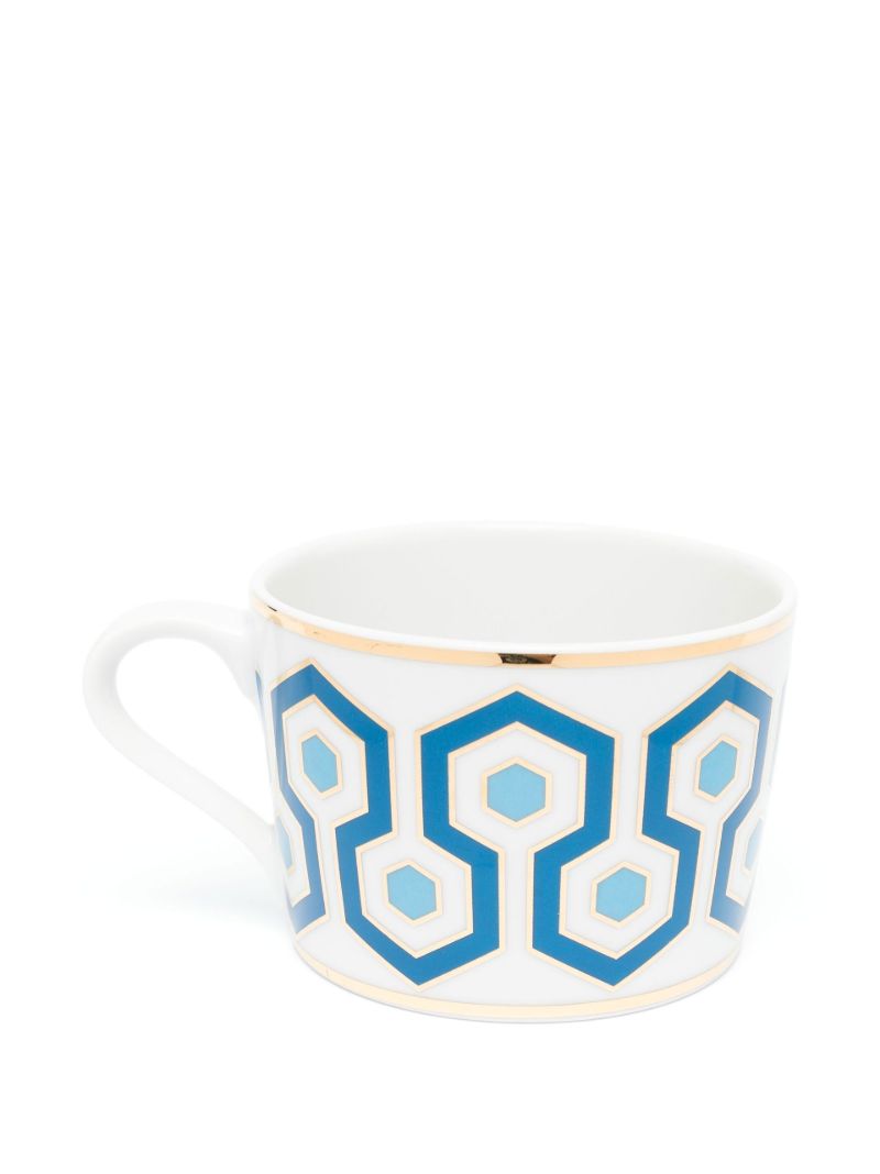 White Newport Teacup