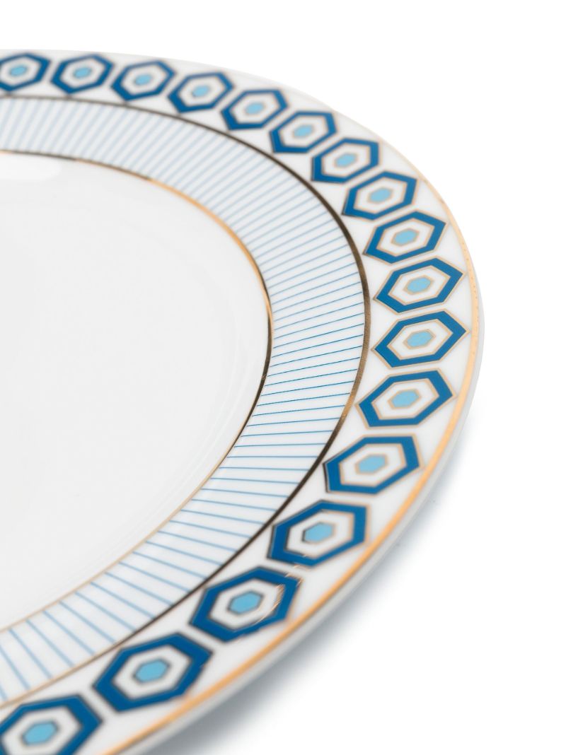 White Newport Salad Plate