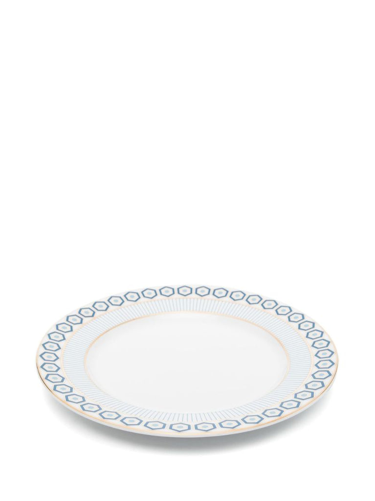 White Newport Salad Plate