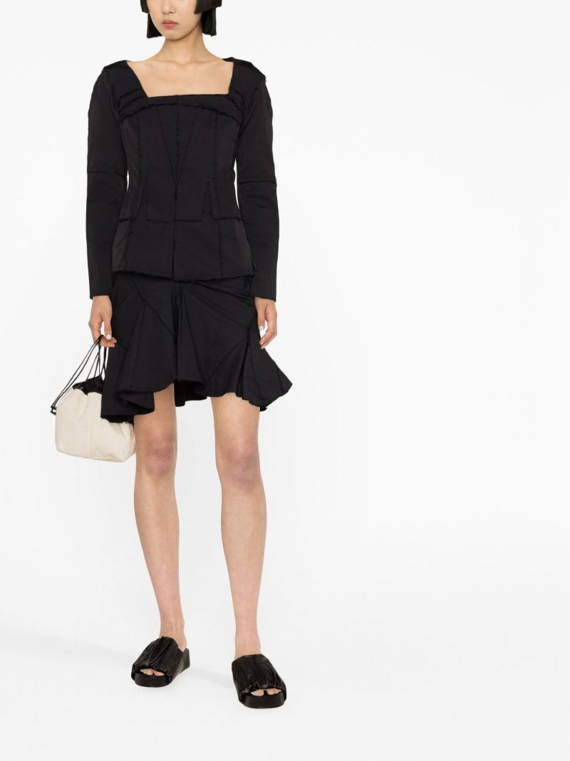 Black Frayed Jacket
