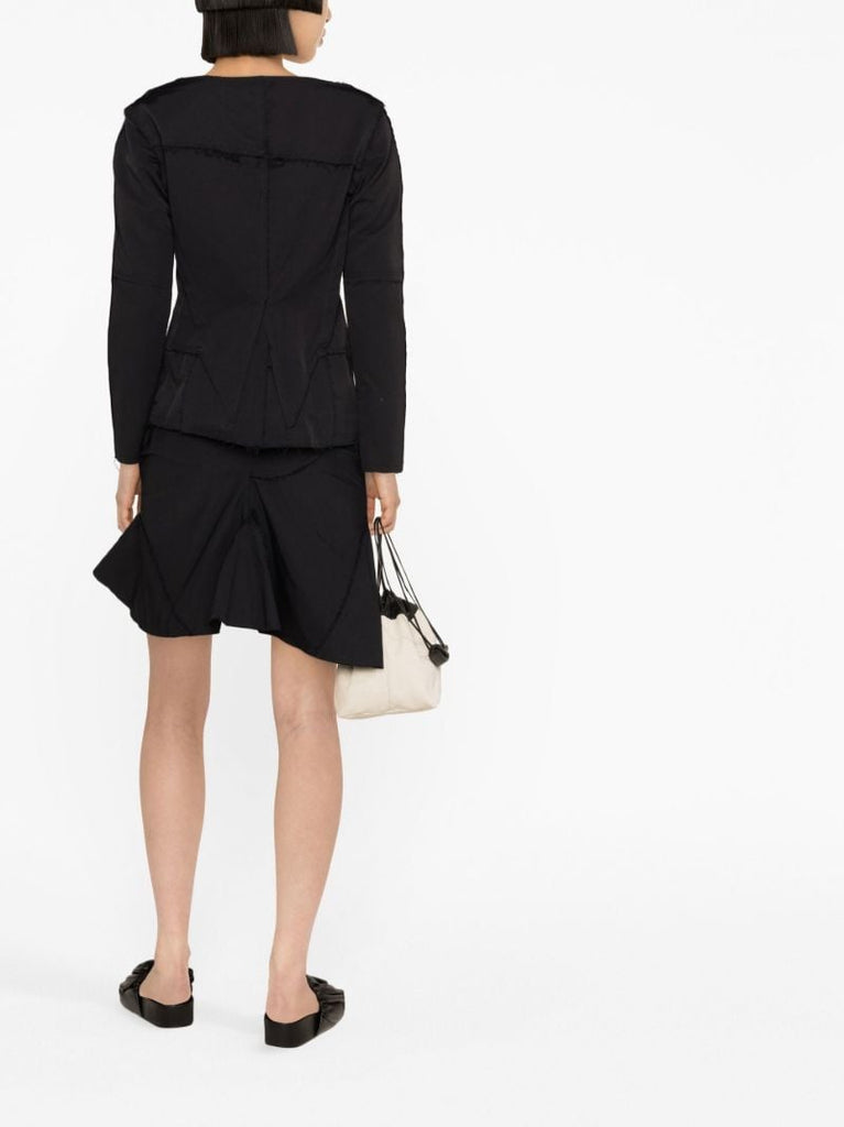 Black Frayed Jacket