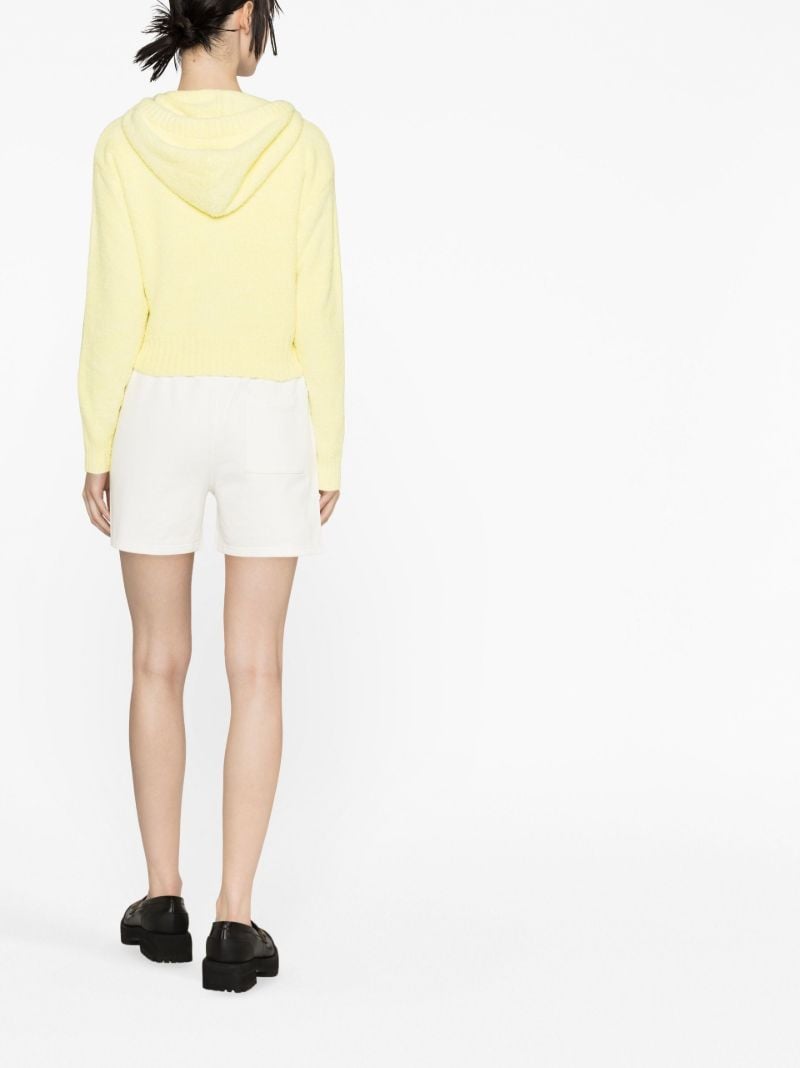 White Casa Way Track Shorts